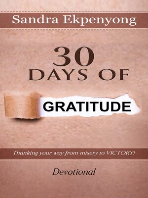 cover image of 30 Days of Gratitude
